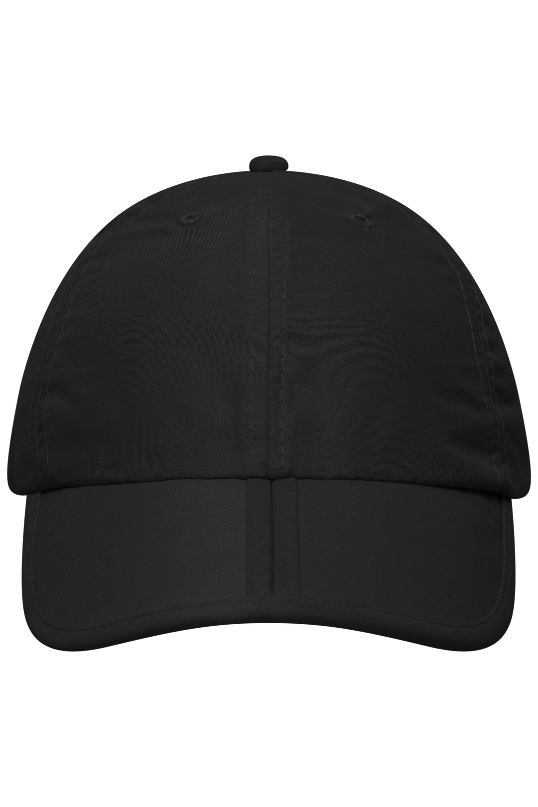 6 Panel Pack-a-Cap - black