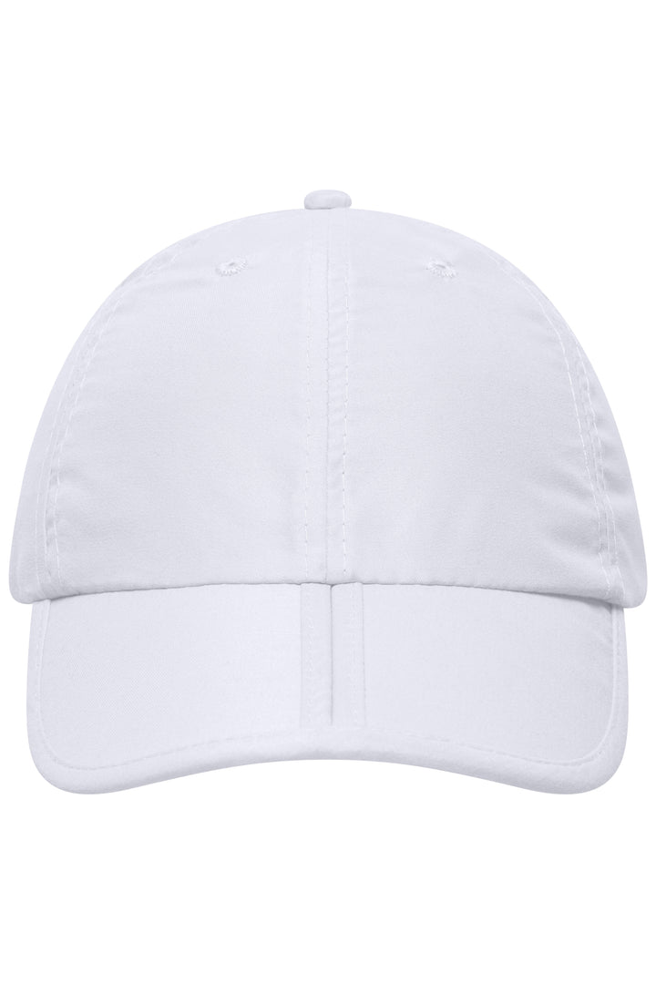 6 Panel Pack-a-Cap - white