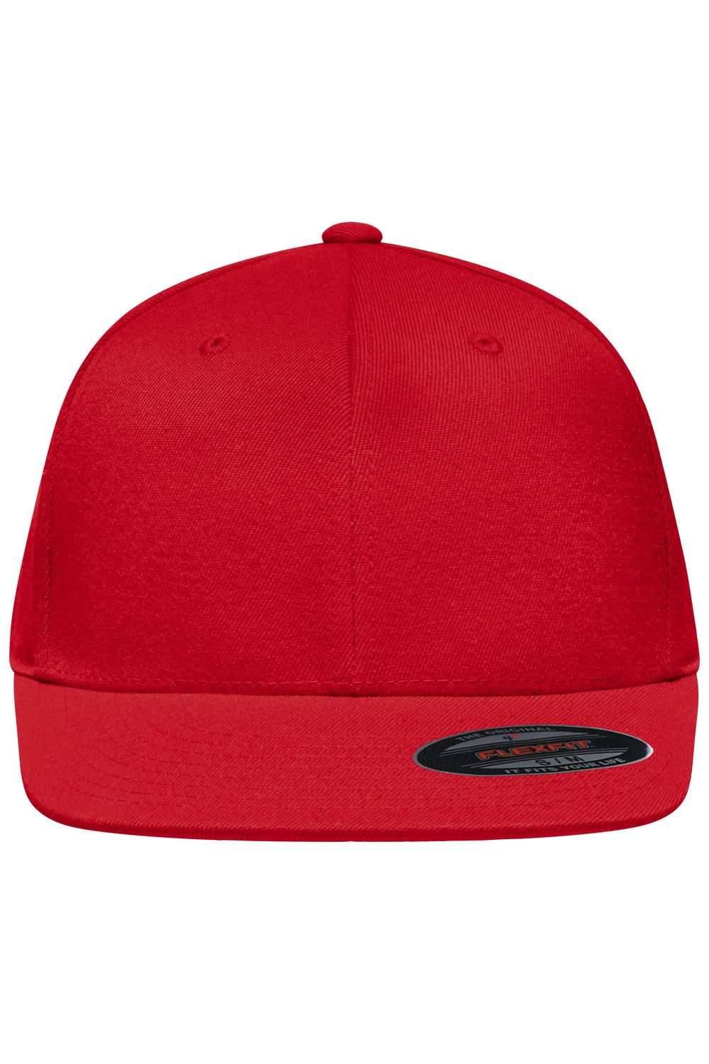 Flexfit® Flat Peak Cap - red