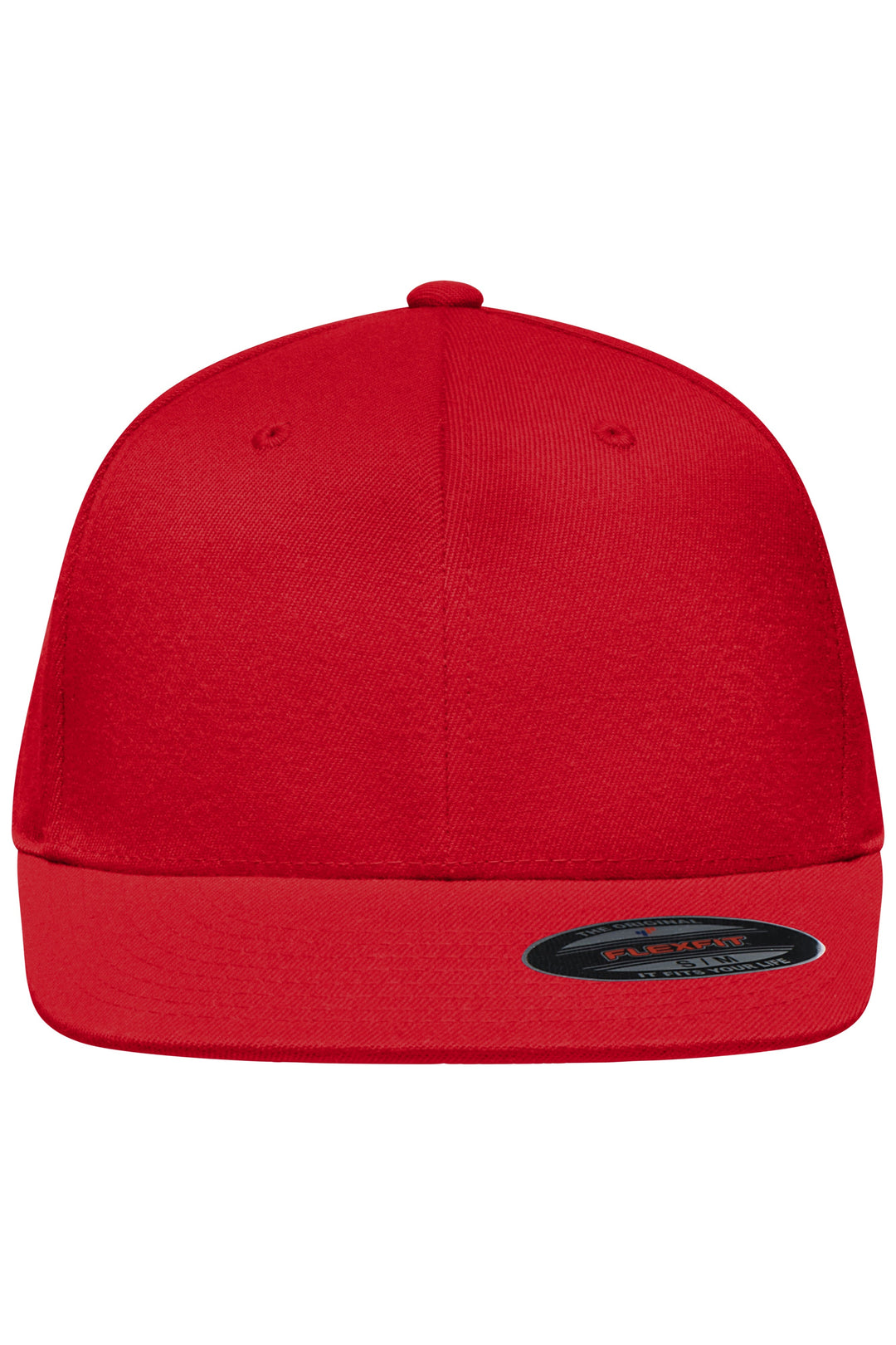 Flexfit® Flat Peak Cap - red