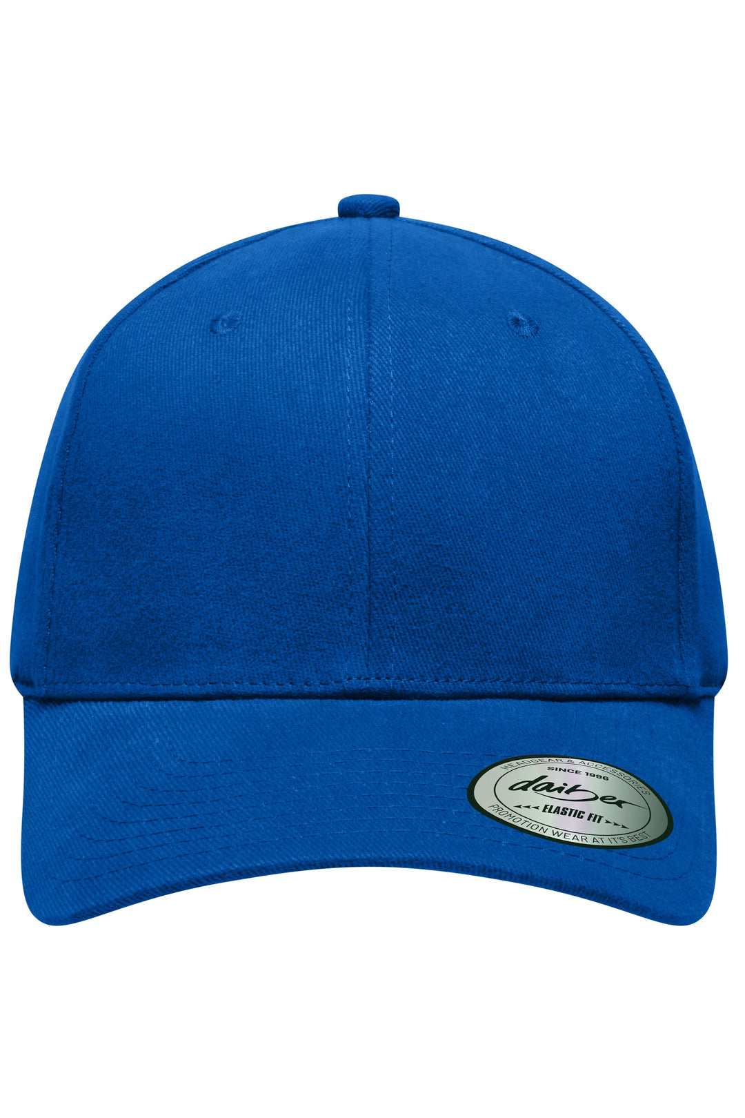 6 Panel Elastic Fit Baseball Cap - royal