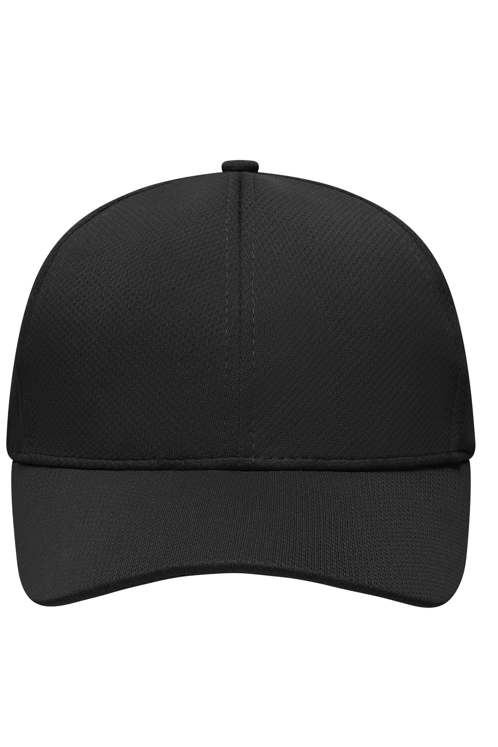 6 Panel Sport Mesh Cap - black