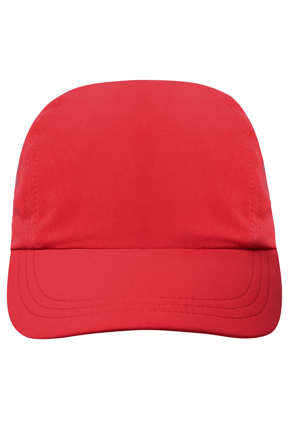 3 Panel Cap - red