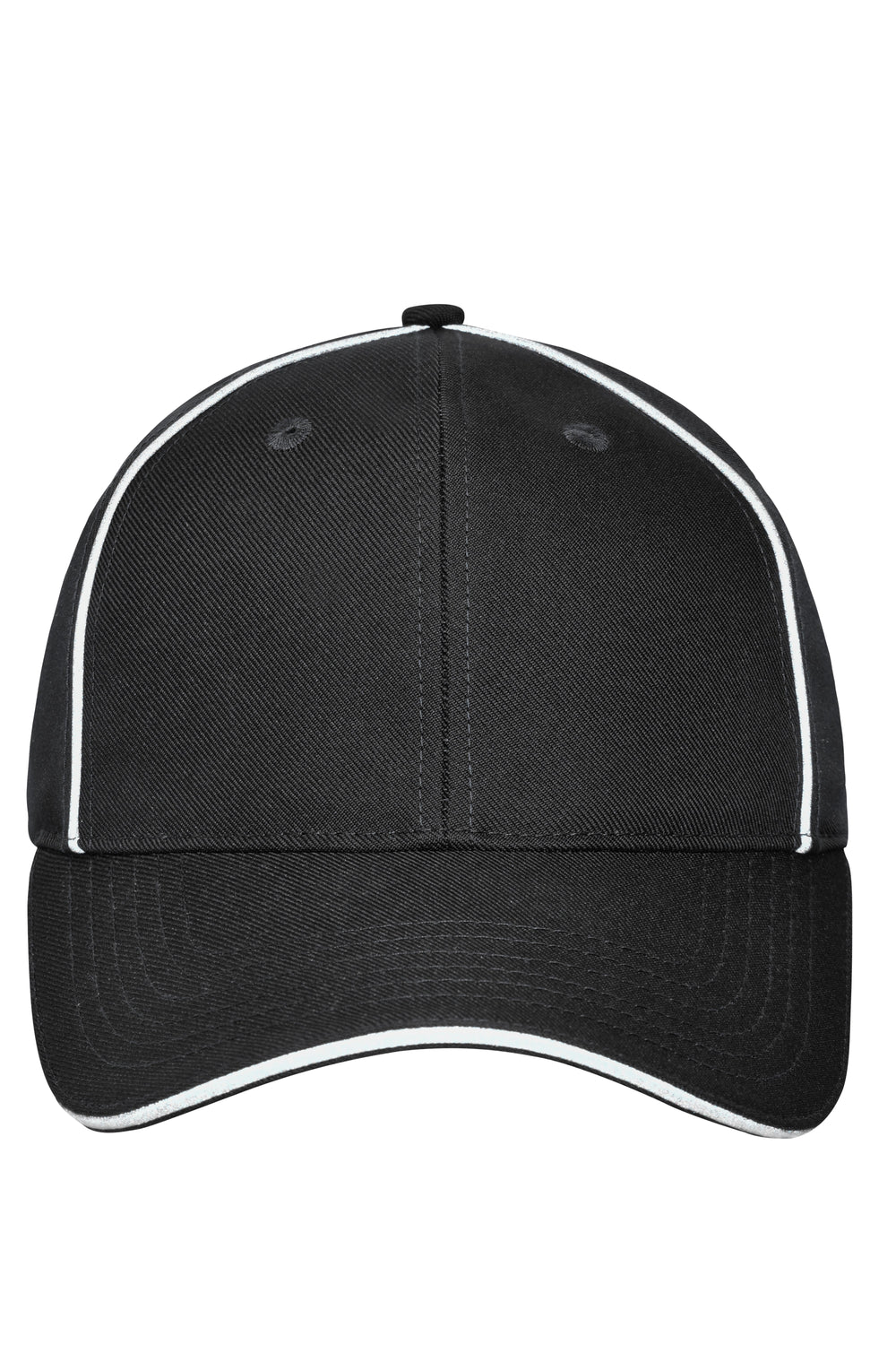 6 Panel Workwear Cap - STRONG - black