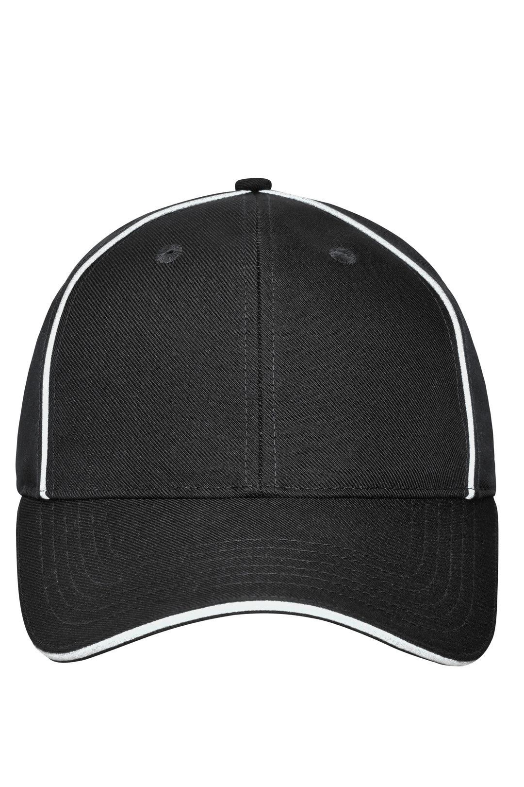 6 Panel Workwear Cap - STRONG - black