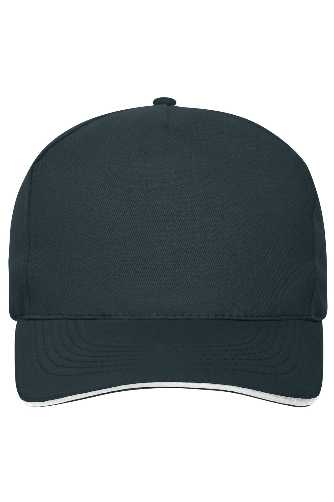5 Panel Sandwich Cap Organic Cotton - navy/white