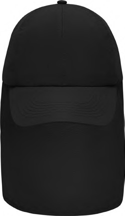 6 Panel Cap with Neck Guard