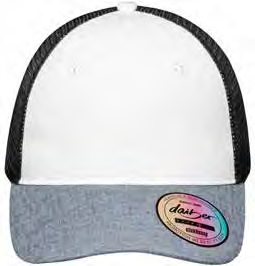 6 Panel Mesh Cap Melange