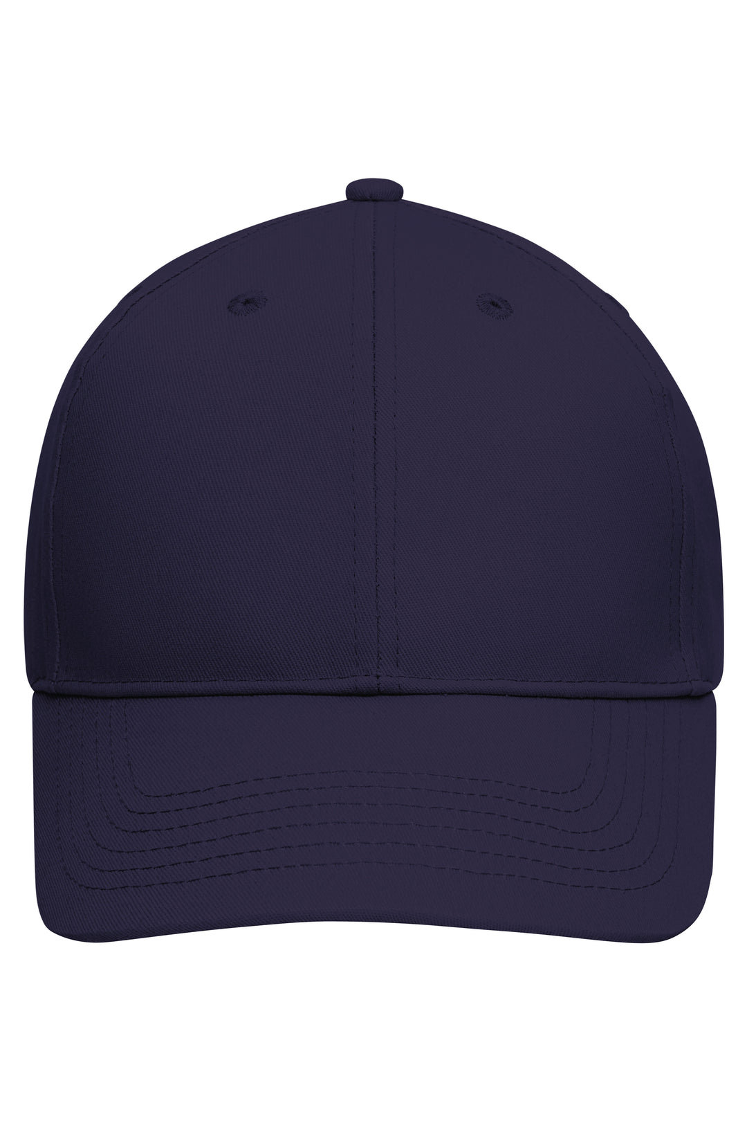 6 Panel Cap Organic Cotton - deep-purple