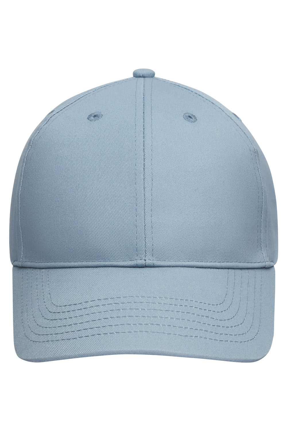 6 Panel Cap Organic Cotton - milky-blue