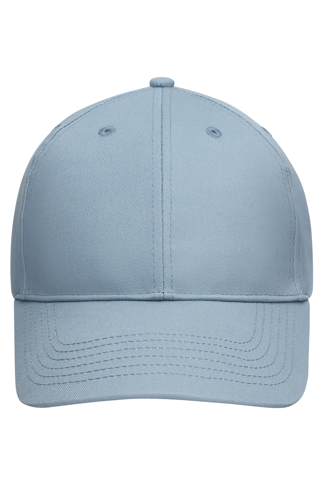 6 Panel Cap Organic Cotton - milky-blue