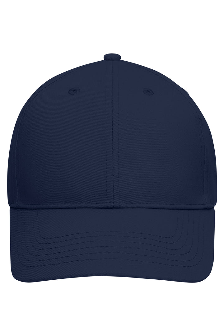 6 Panel Cap Organic Cotton - navy
