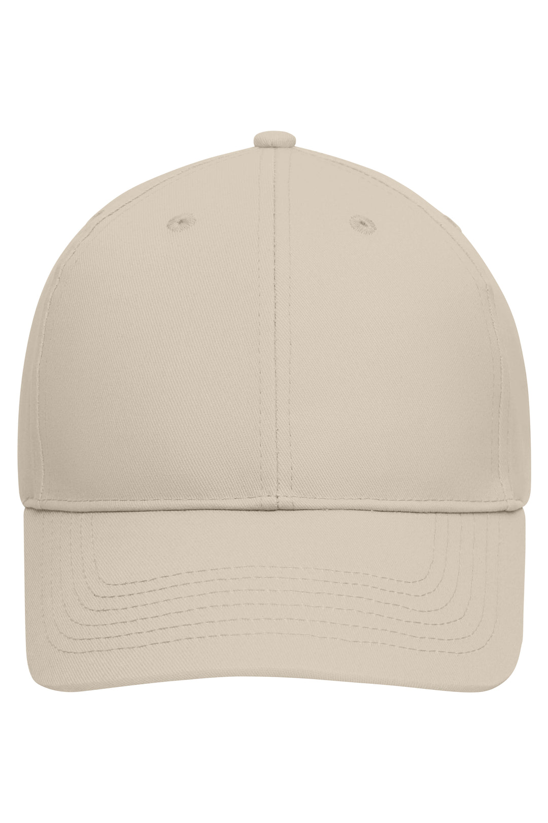 6 Panel Cap Organic Cotton - sandstone