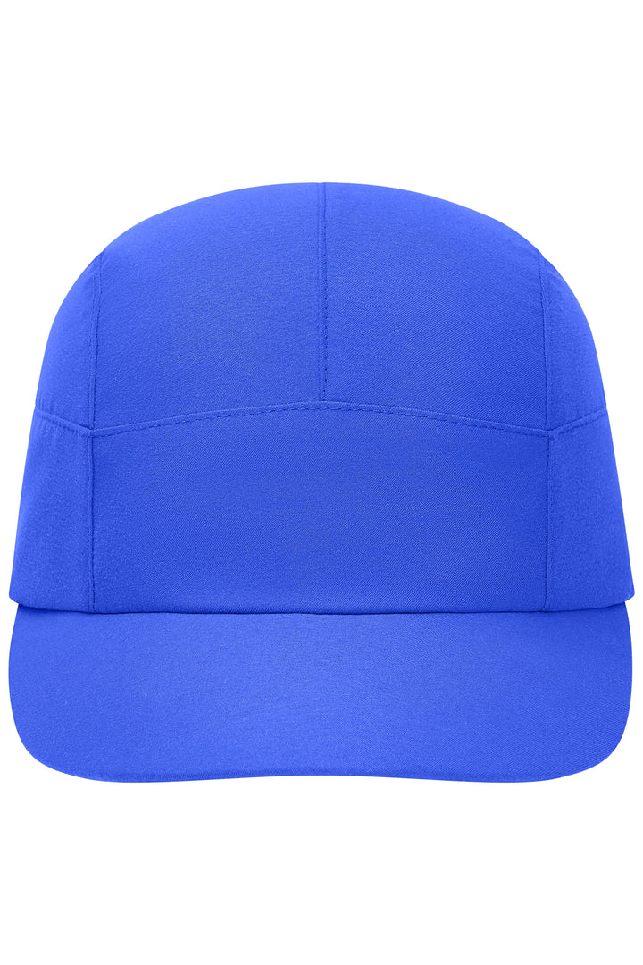 7 Panel Sports-Cap - peacock-blue