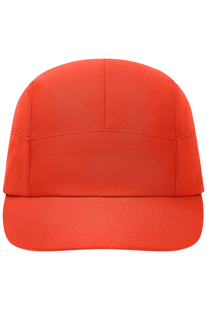 7 Panel Sports-Cap - spicy-orange