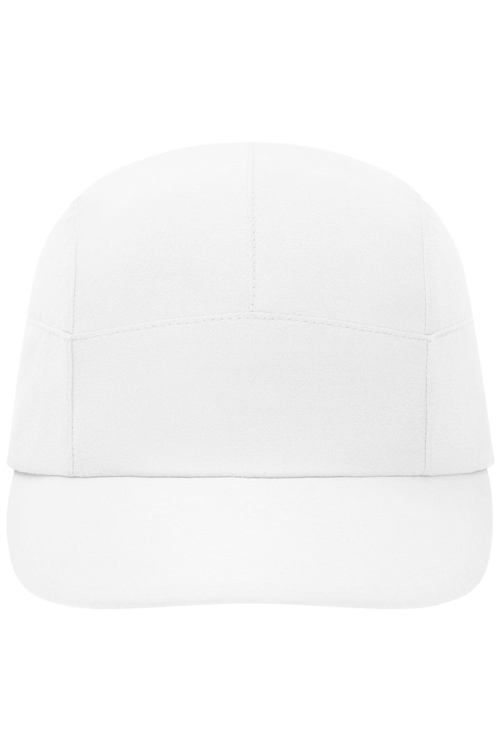 7 Panel Sports-Cap - white