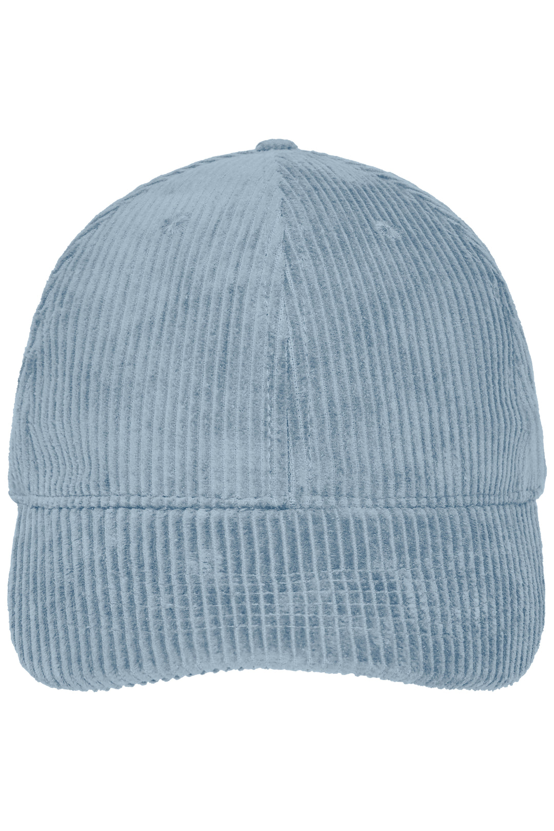 6 Panel Corduroy Cap Organic Cotton - milky-blue
