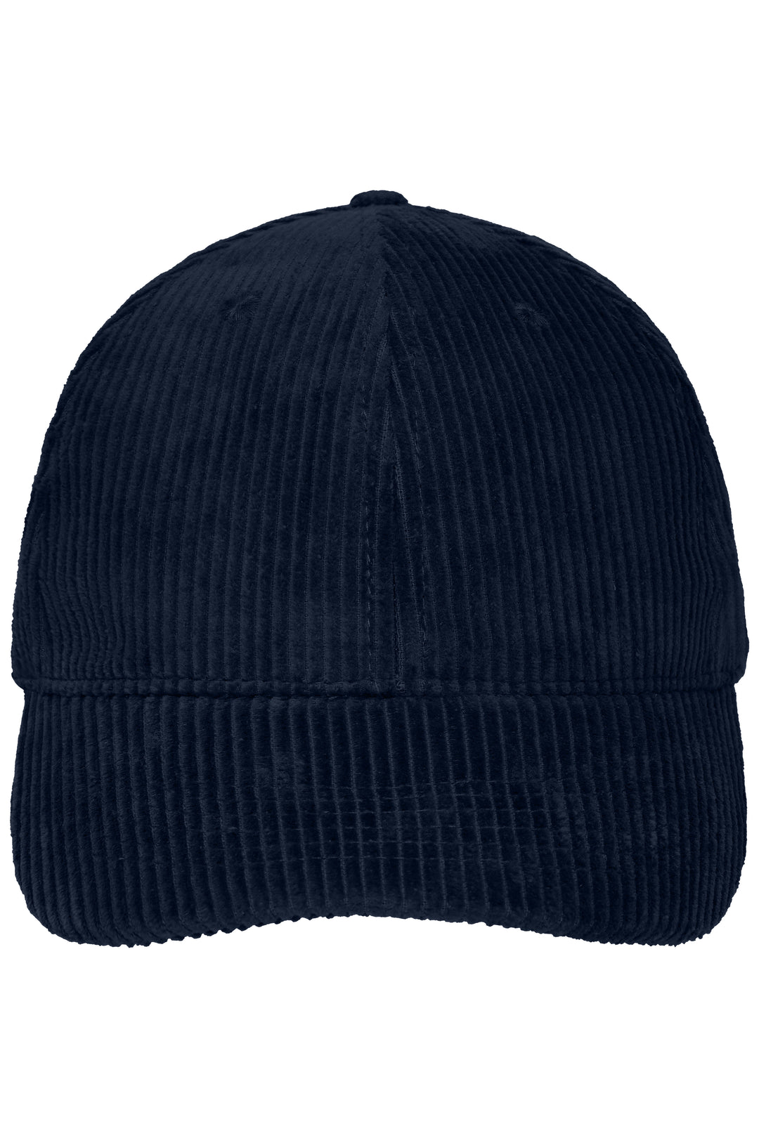 6 Panel Corduroy Cap Organic Cotton - navy