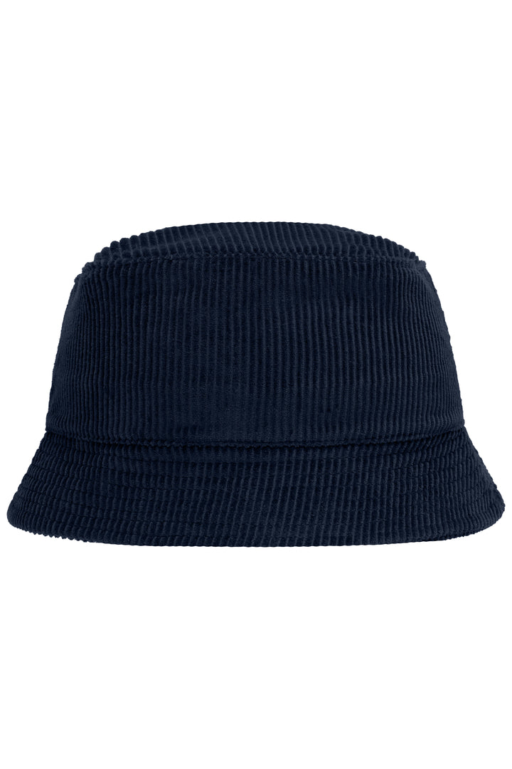 Corduroy Fisherman Hat Organic Cotton - navy