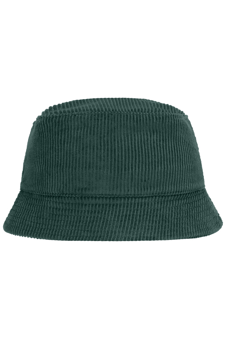 Corduroy Fisherman Hat Organic Cotton - smoky-green