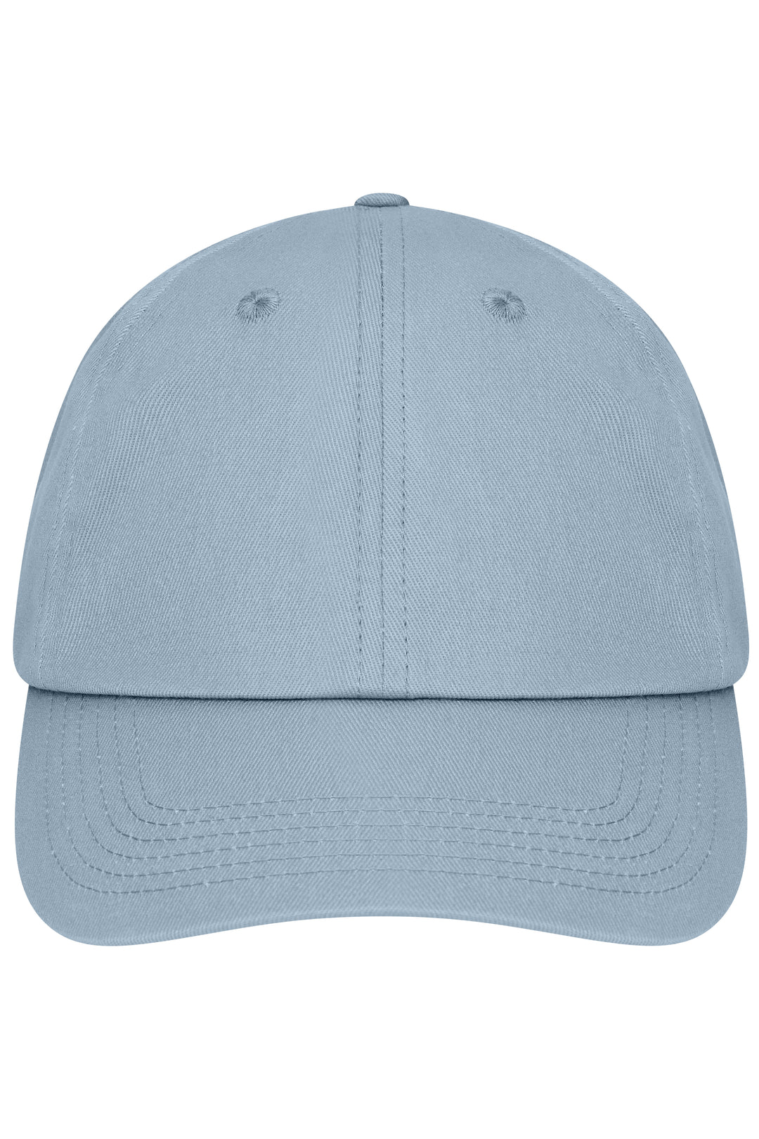 6 Panel Dad Cap Organic Cotton - milky-blue