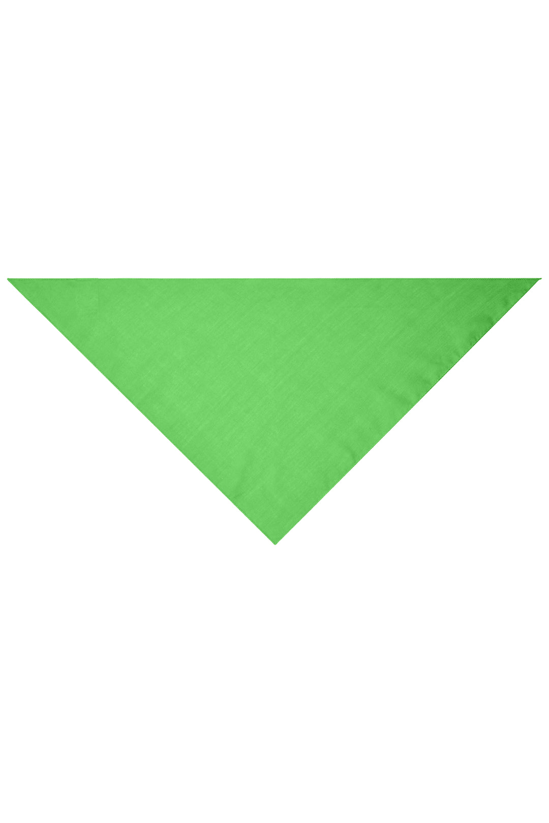 Triangular Scarf - lime-green