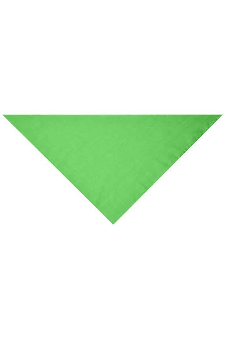 Triangular Scarf - lime-green
