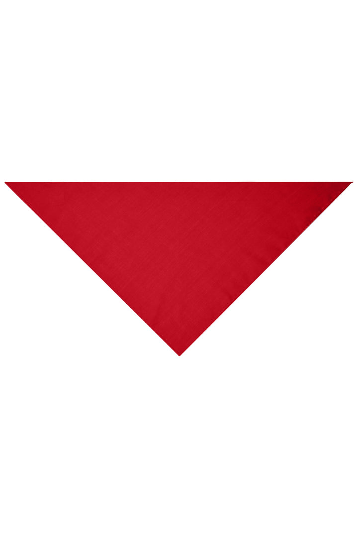 Triangular Scarf - red