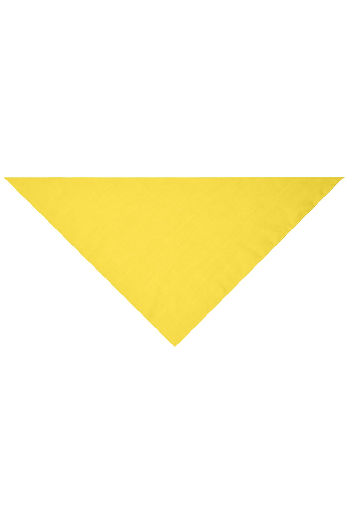 Triangular Scarf - sun-yellow
