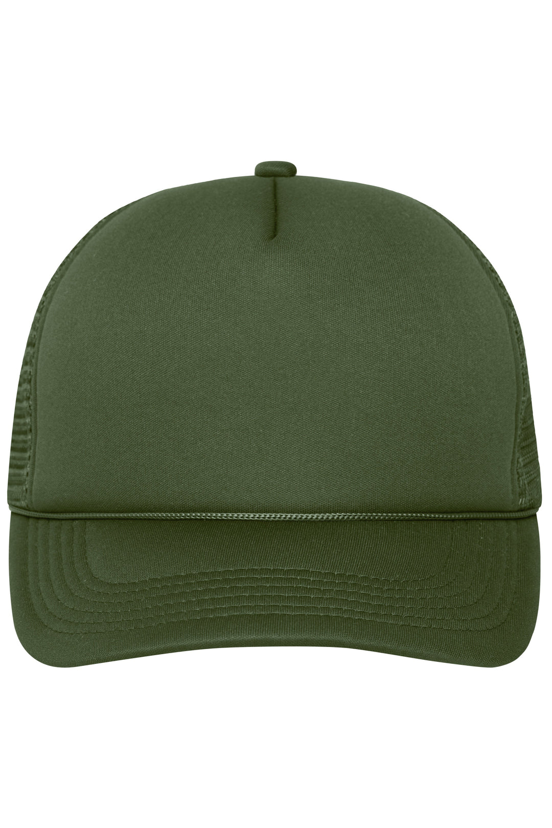 5 Panel Retro Mesh Cap - dark-olive/dark-olive
