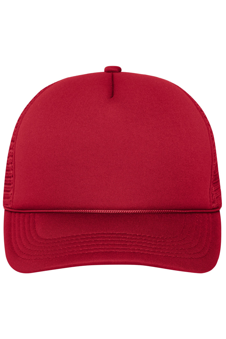 5 Panel Retro Mesh Cap - red/red