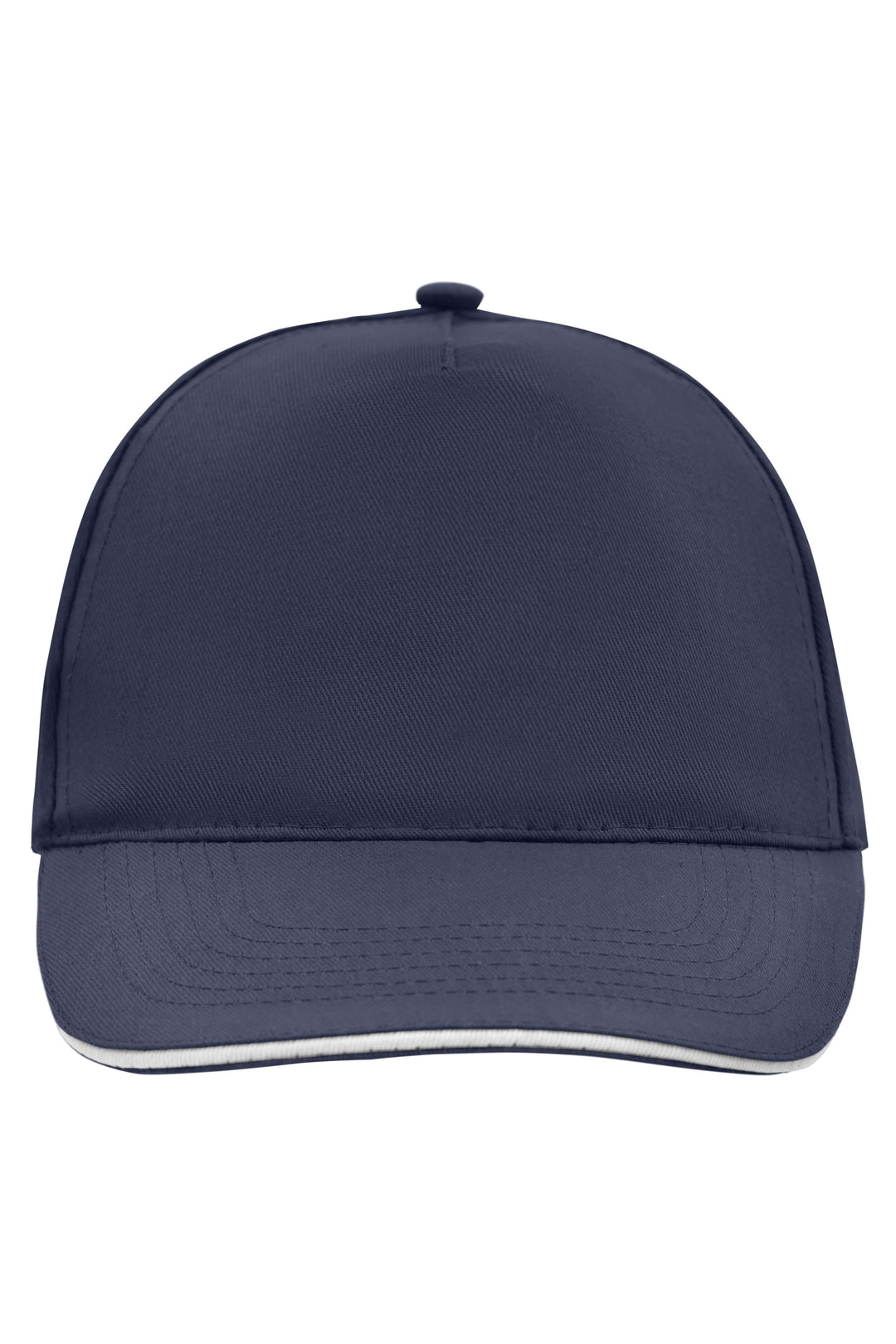 5 Panel Promo Sandwich Cap - navy/white