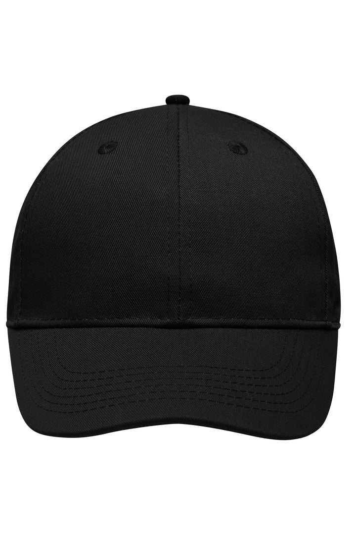 6 Panel Workwear Cap - STRONG - - black