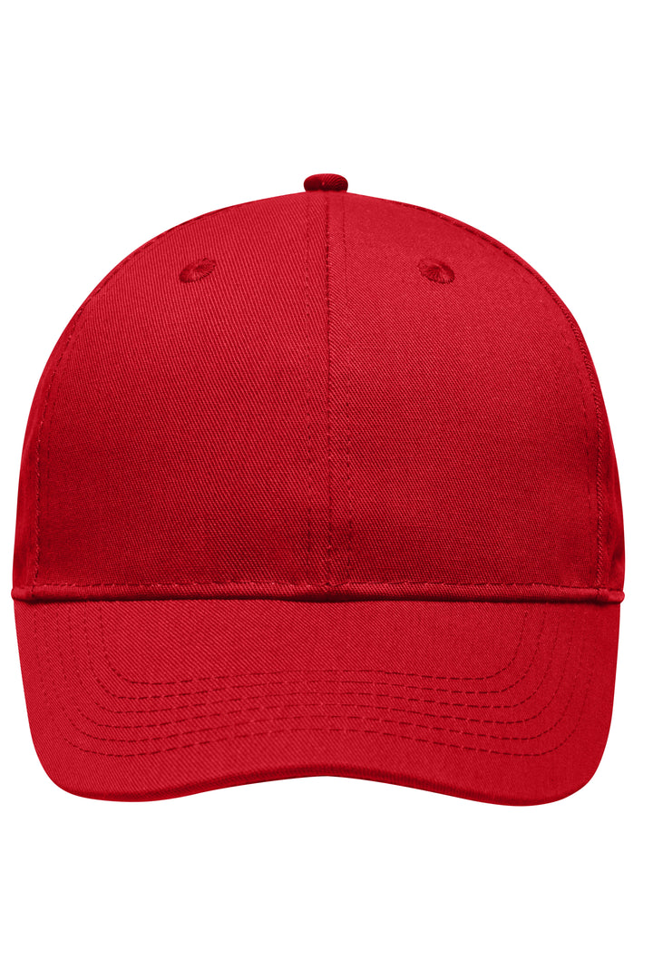 6 Panel Workwear Cap - STRONG - - red
