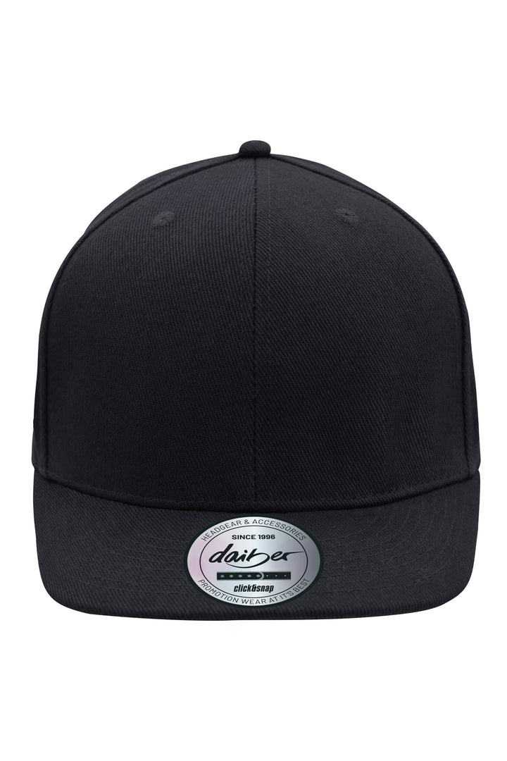 6 Panel Pro Cap Style - black/black
