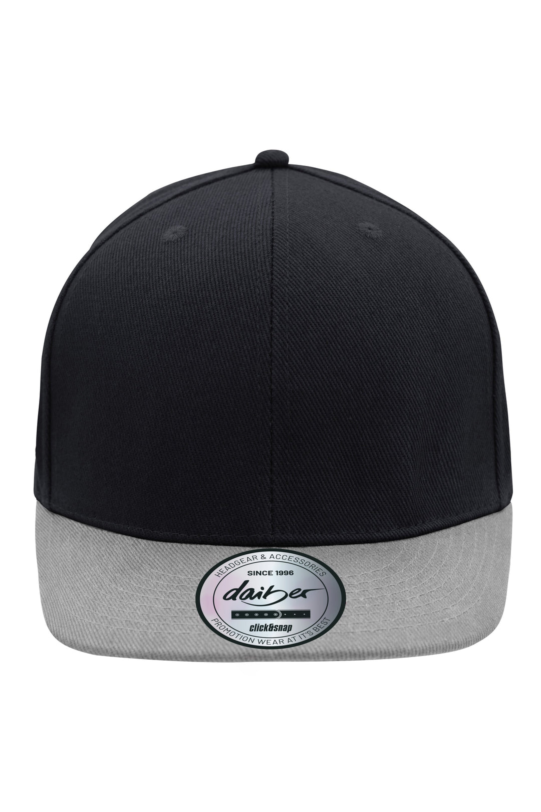 6 Panel Pro Cap Style - black/grey