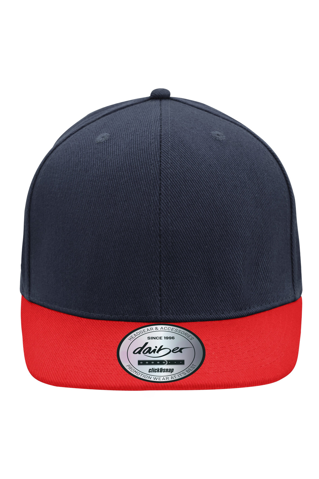 6 Panel Pro Cap Style - navy/red
