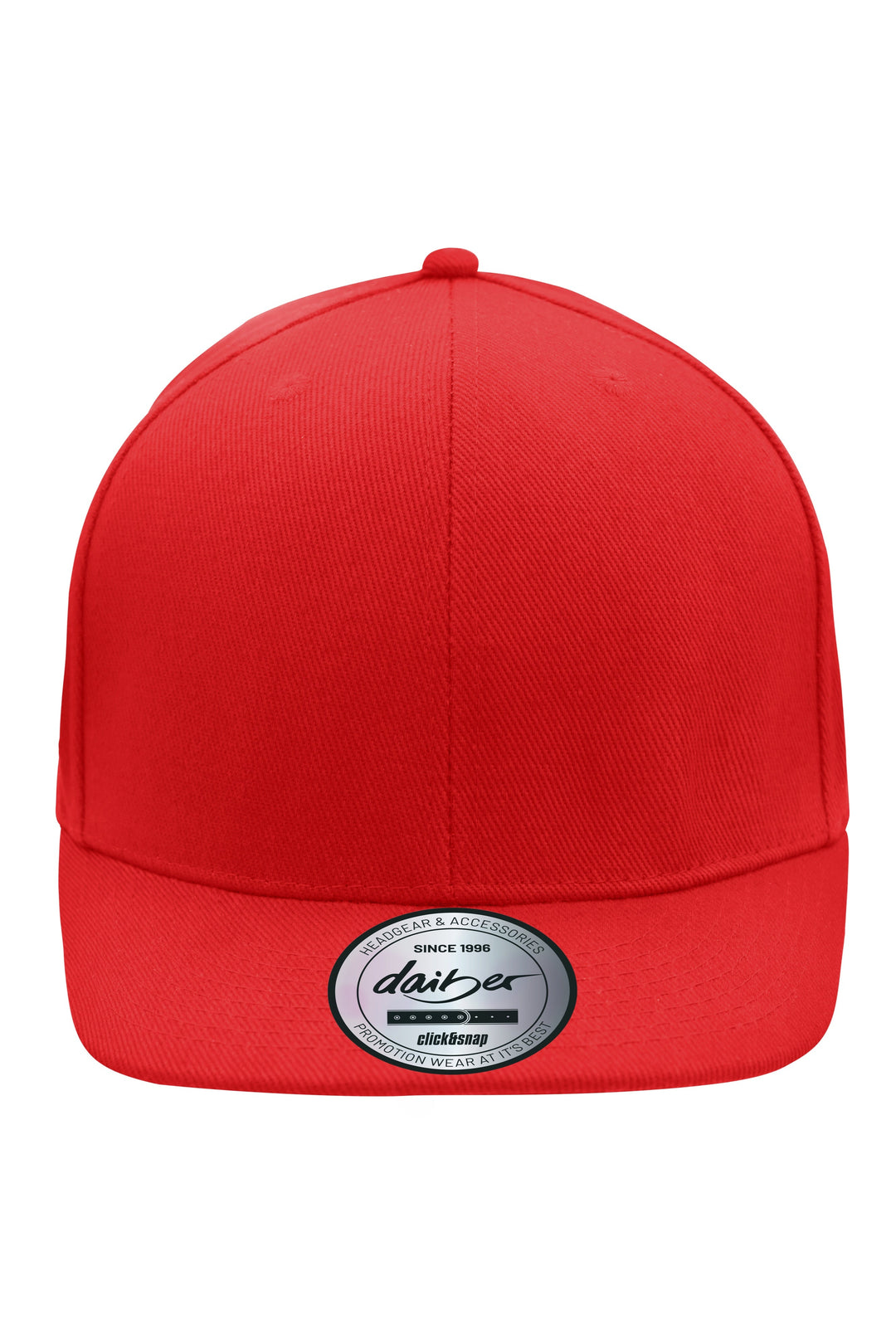 6 Panel Pro Cap Style - red/red