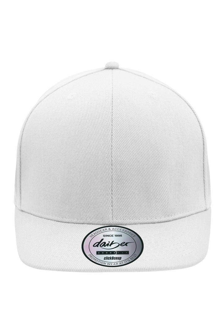6 Panel Pro Cap Style - white/white