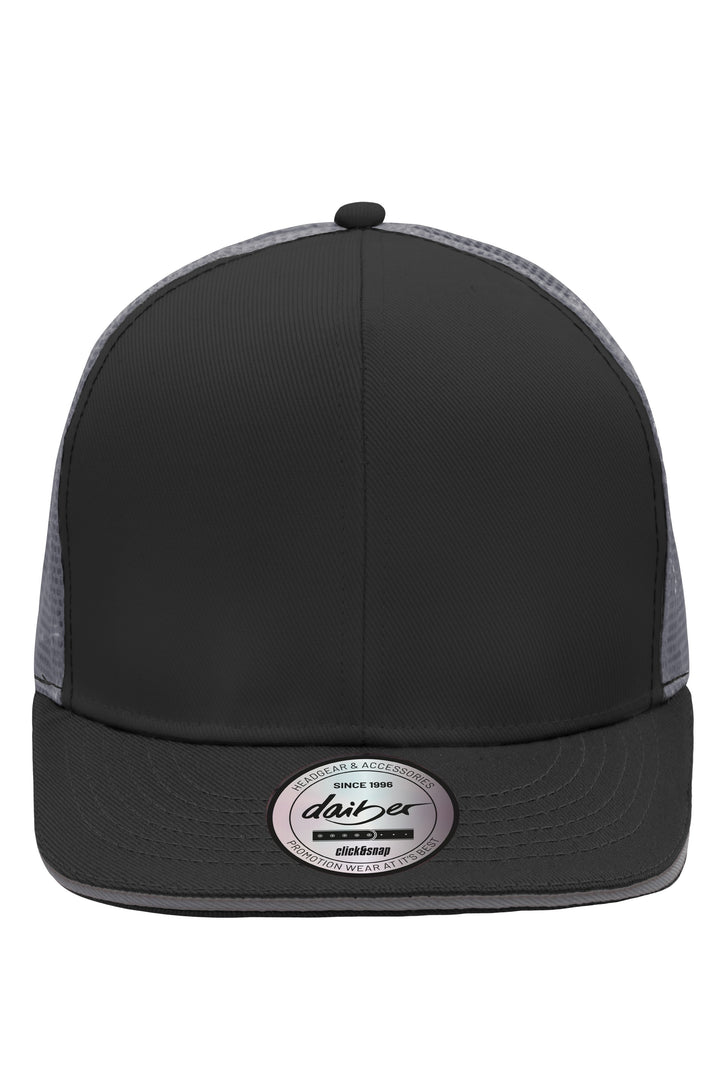 Pro Cap Mesh 6 Panel - black/charcoal