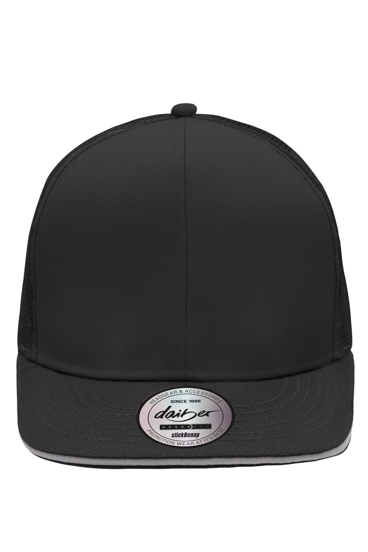 Pro Cap Mesh 6 Panel - black/light-grey