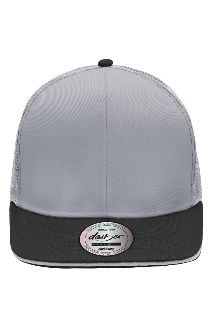 Pro Cap Mesh 6 Panel - light-grey/black