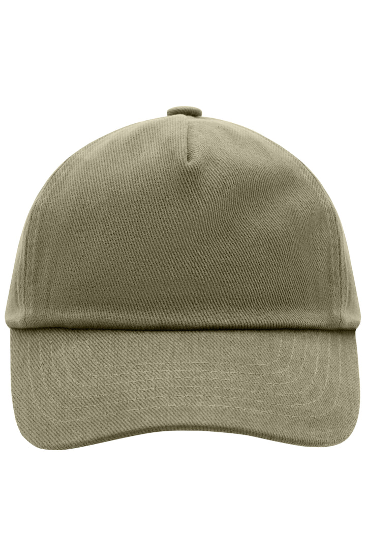5 Panel Kids' Cap - dark-khaki