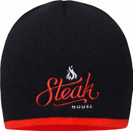 Beanie with Contrasting Border