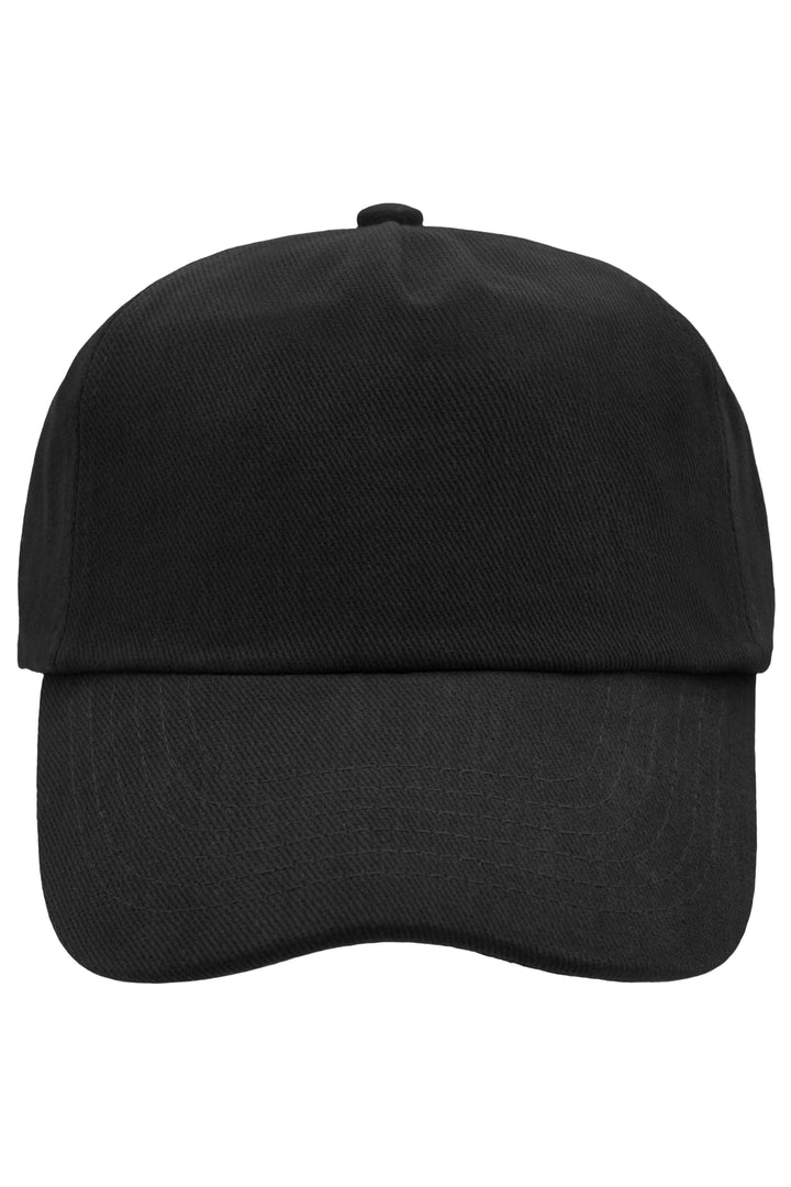 5 Panel Cap - black