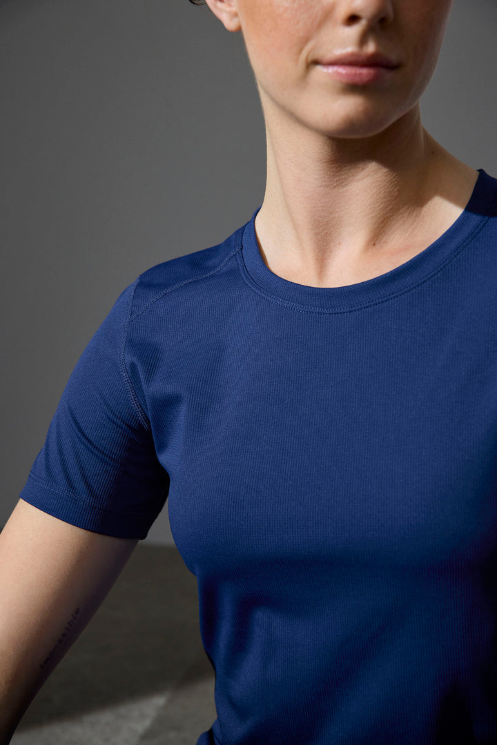 T-shirt GEYSER Active | donna - Blu navy