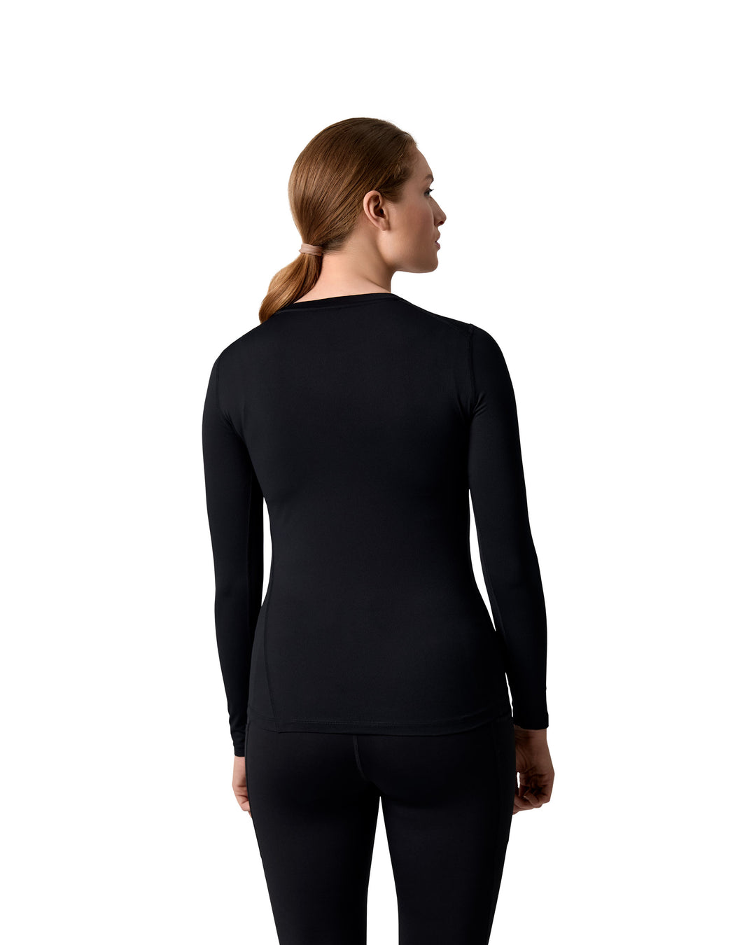 T-shirt GEYSER Active | manica lunga | donna - Nero