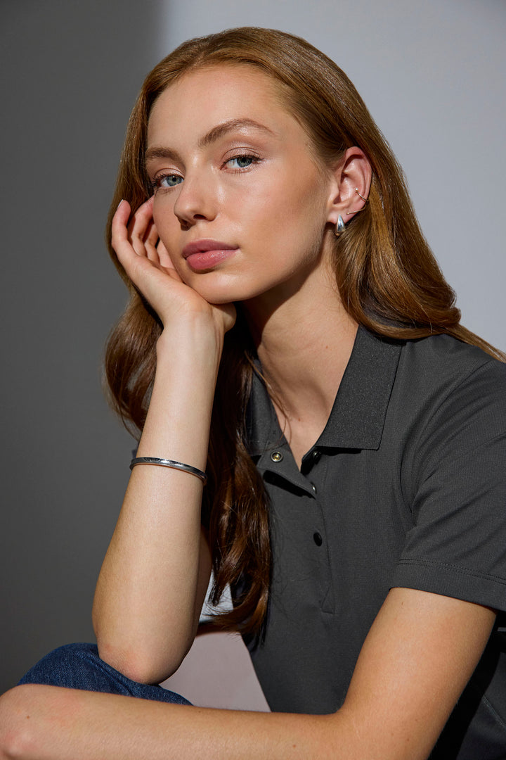 Polo GEYSER Active | donna - Antracite