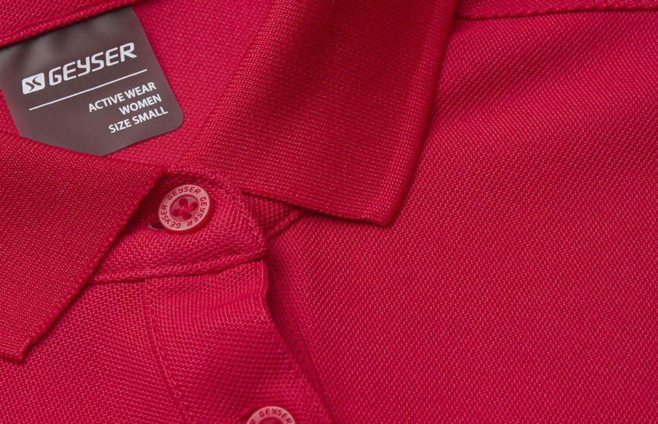 Polo GEYSER | funzionale | donna - Rosso
