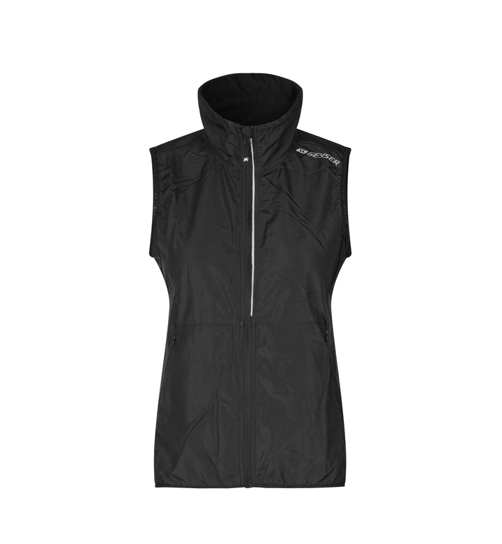 Gilet da corsa GEYSER | leggero | donna - Nero